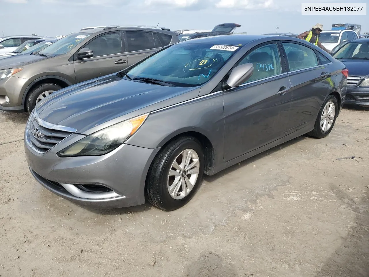 2011 Hyundai Sonata Gls VIN: 5NPEB4AC5BH132077 Lot: 73782674