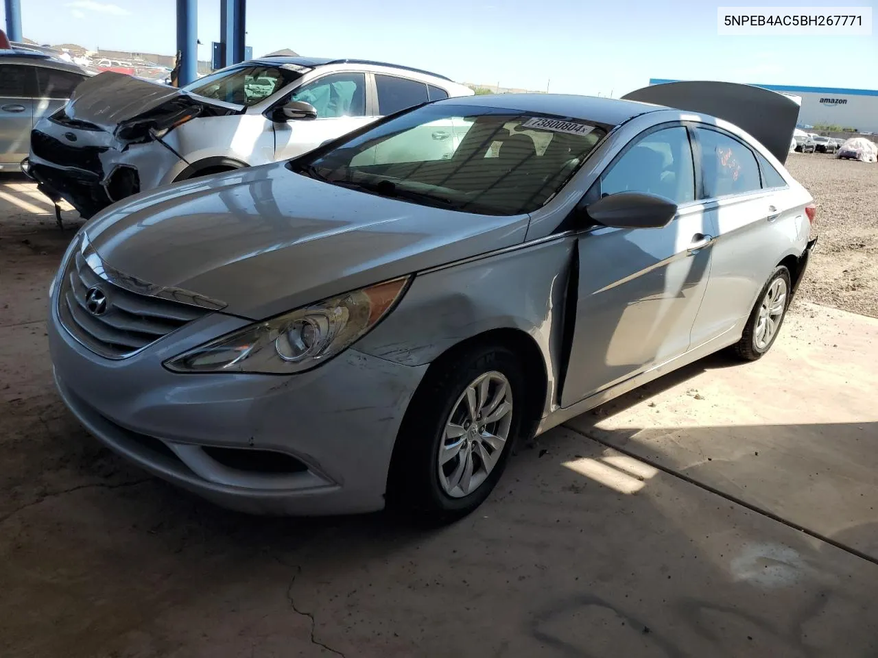 2011 Hyundai Sonata Gls VIN: 5NPEB4AC5BH267771 Lot: 73800804