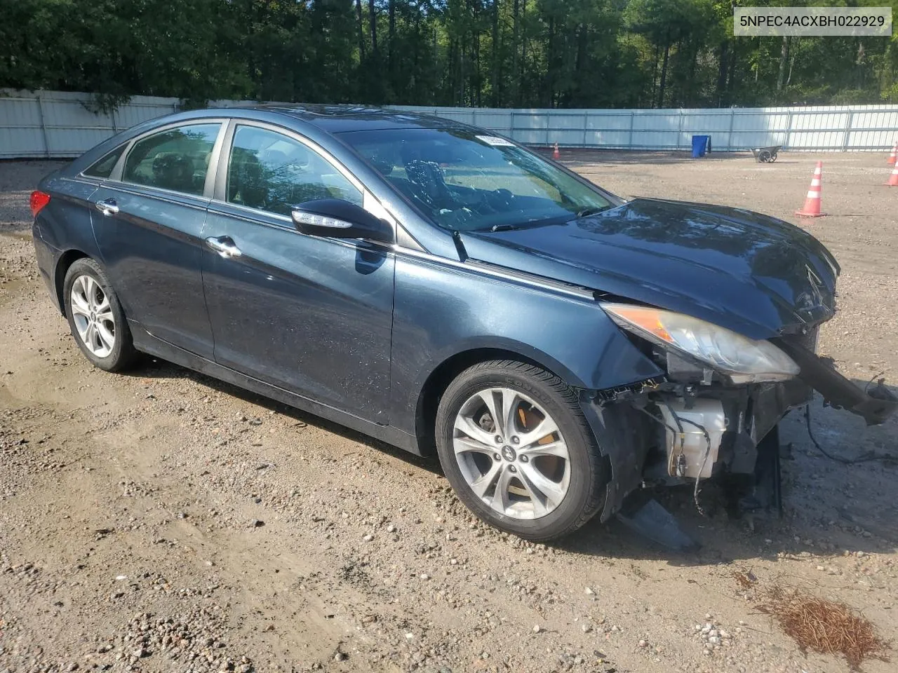 2011 Hyundai Sonata Se VIN: 5NPEC4ACXBH022929 Lot: 73950554