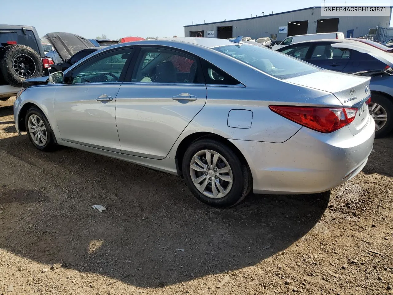 2011 Hyundai Sonata Gls VIN: 5NPEB4AC9BH153871 Lot: 73985294