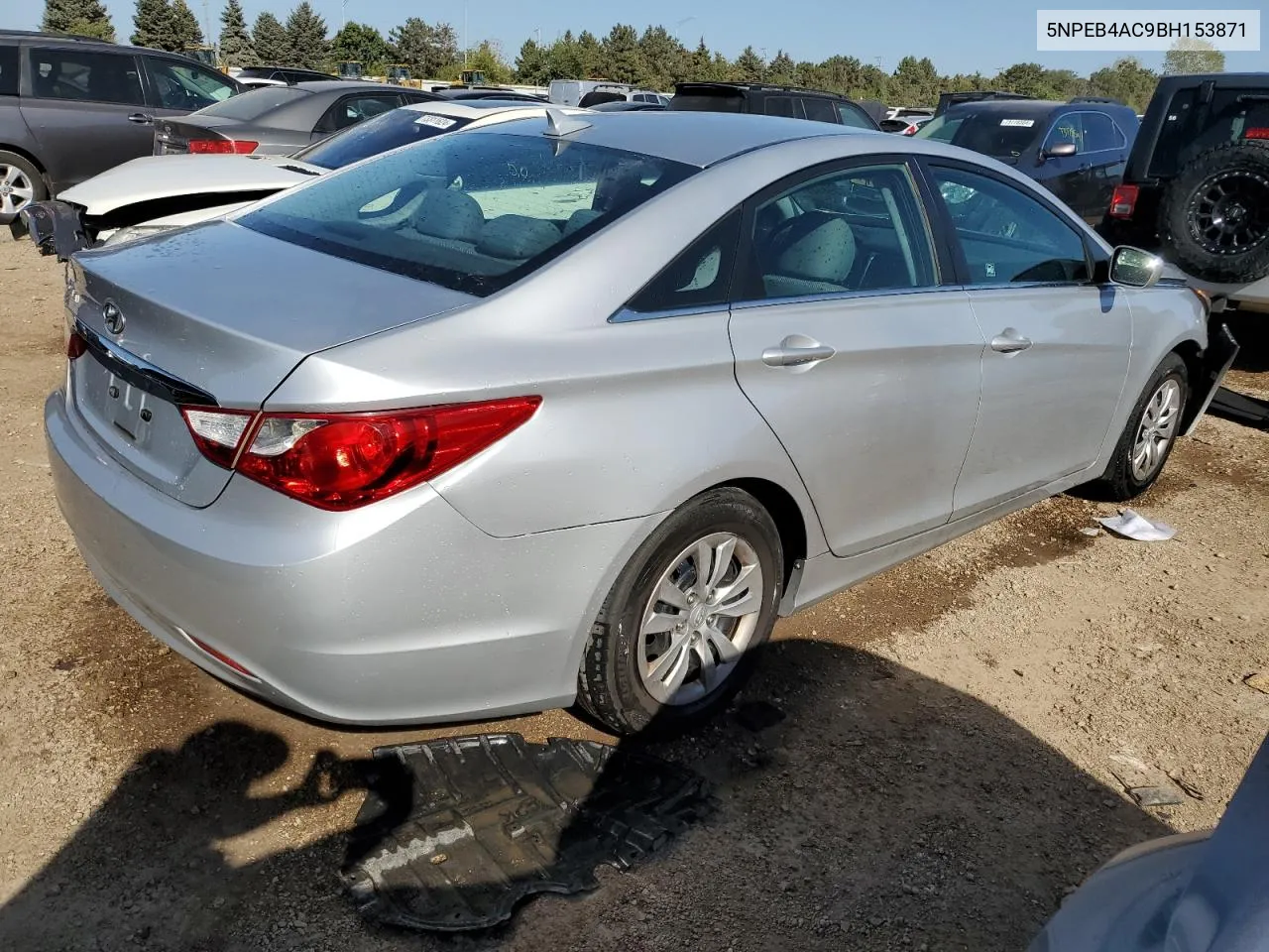 2011 Hyundai Sonata Gls VIN: 5NPEB4AC9BH153871 Lot: 73985294