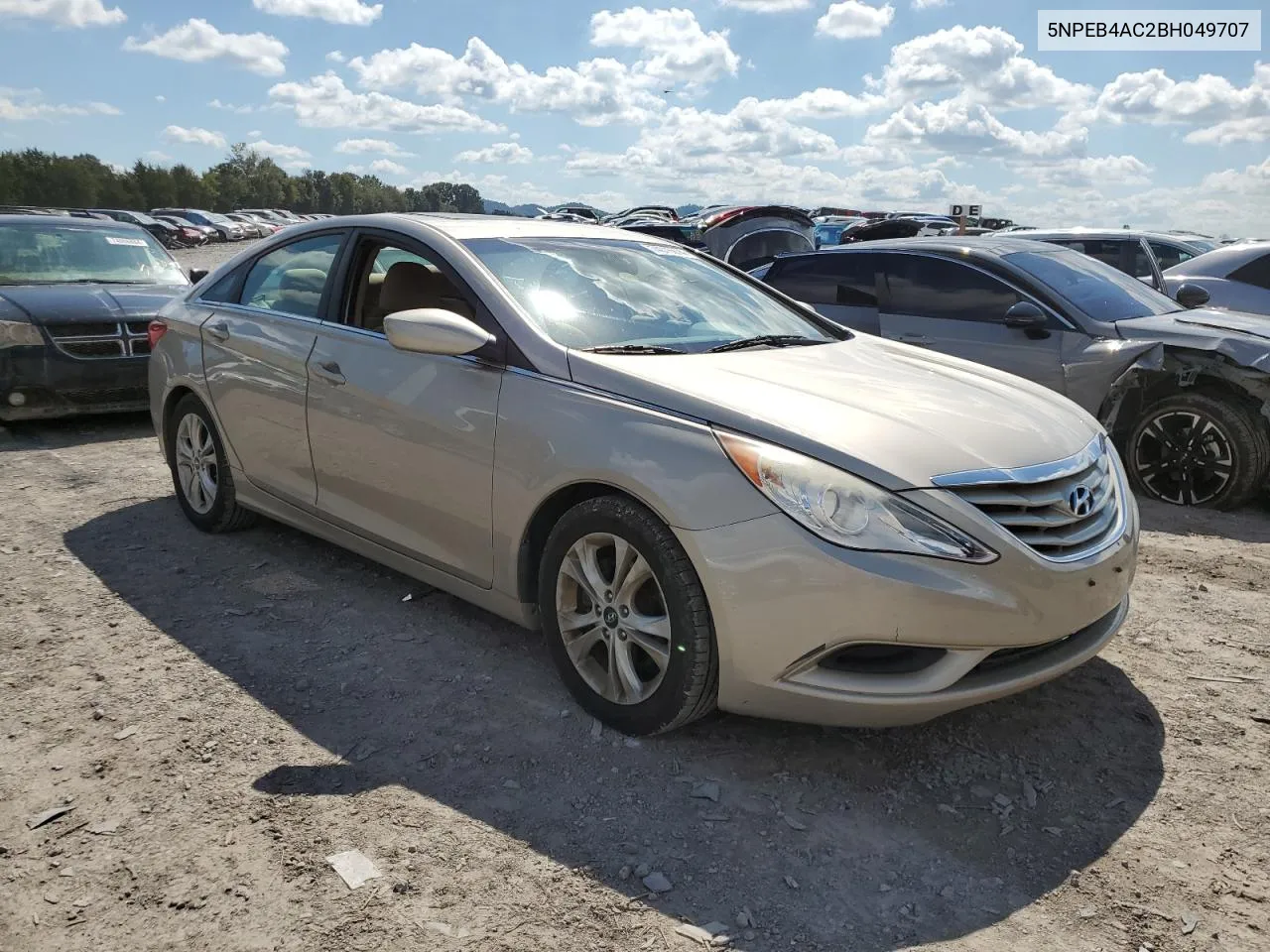 2011 Hyundai Sonata Gls VIN: 5NPEB4AC2BH049707 Lot: 74016674