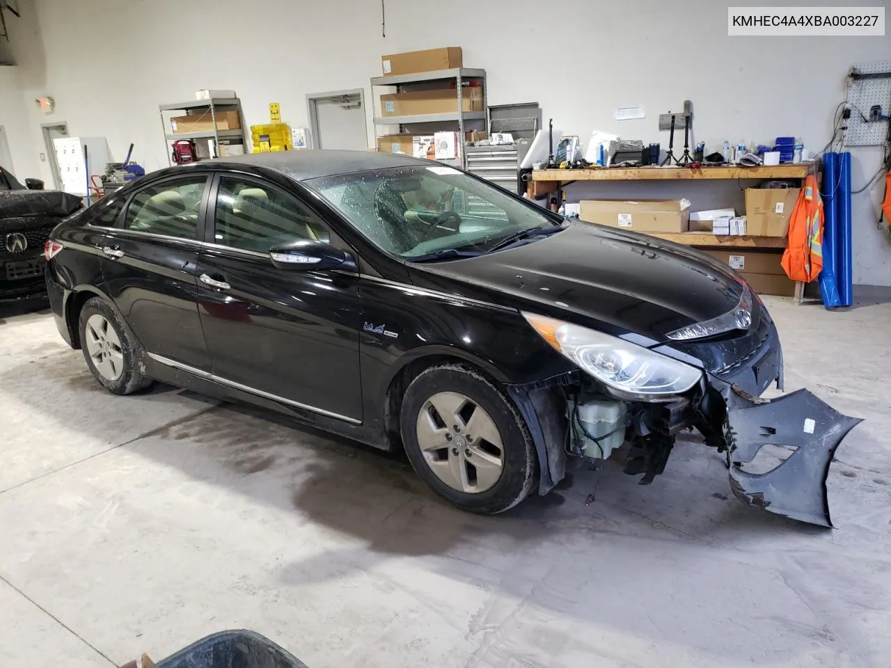 2011 Hyundai Sonata Hybrid VIN: KMHEC4A4XBA003227 Lot: 74066114