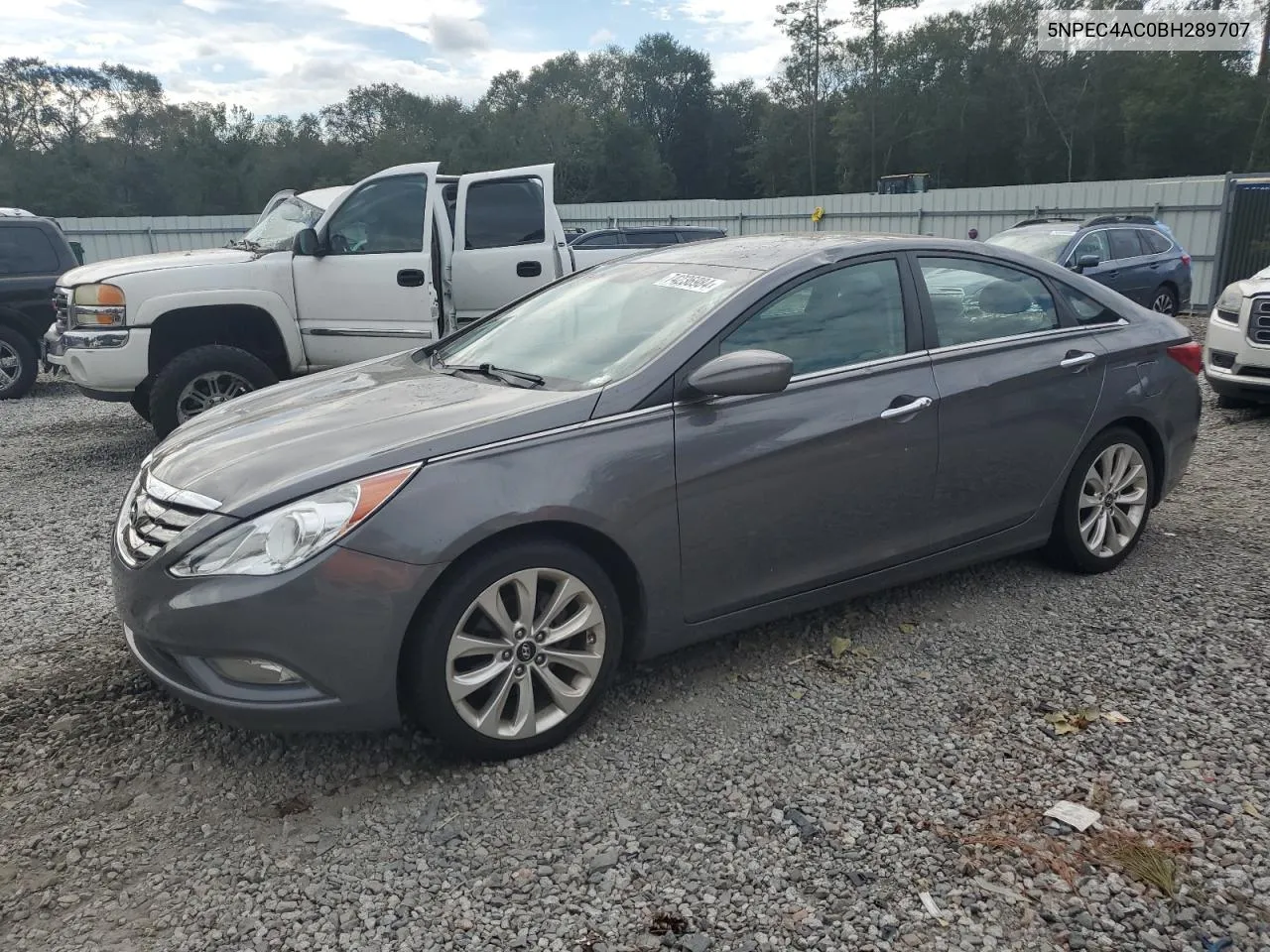 2011 Hyundai Sonata Se VIN: 5NPEC4AC0BH289707 Lot: 74236984