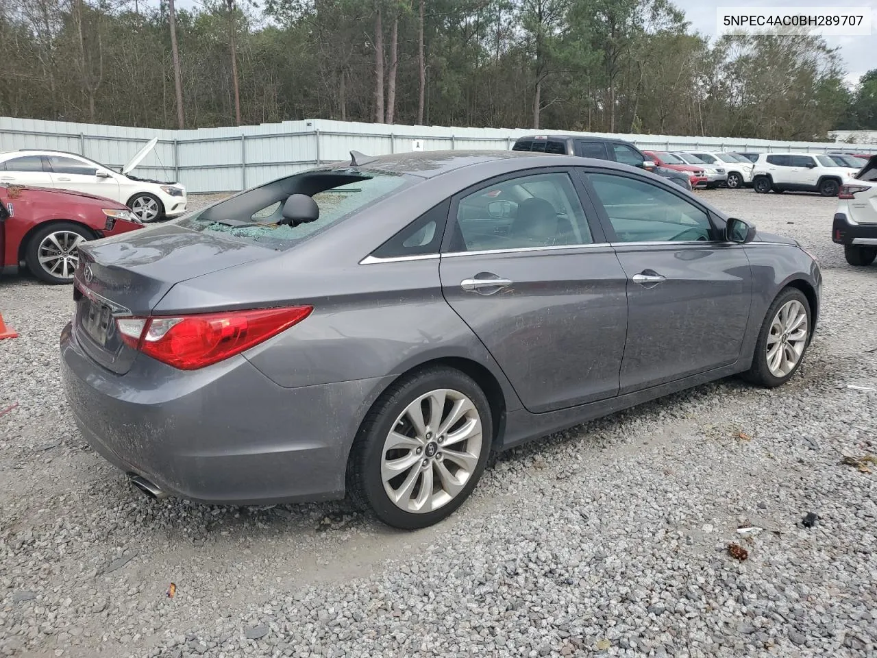 2011 Hyundai Sonata Se VIN: 5NPEC4AC0BH289707 Lot: 74236984