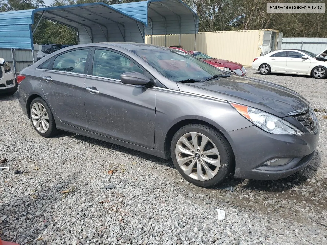 2011 Hyundai Sonata Se VIN: 5NPEC4AC0BH289707 Lot: 74236984