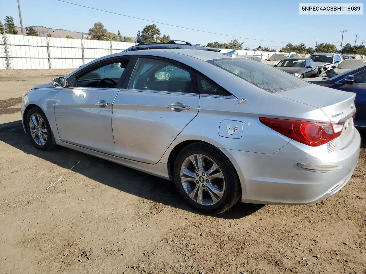 2011 Hyundai Sonata Se VIN: 5NPEC4AC8BH118039 Lot: 74282414