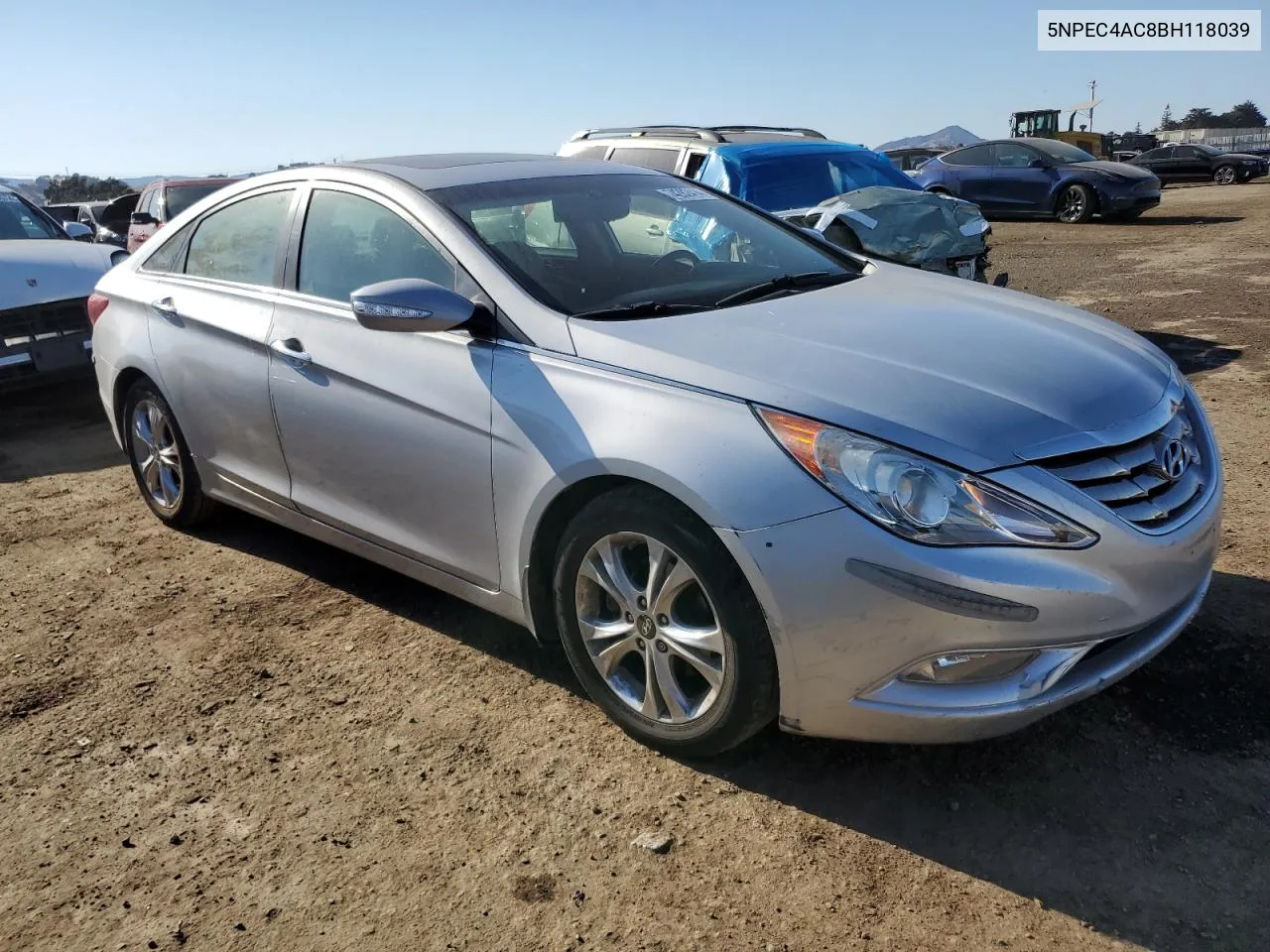 5NPEC4AC8BH118039 2011 Hyundai Sonata Se