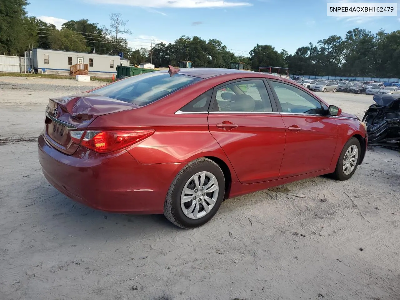 5NPEB4ACXBH162479 2011 Hyundai Sonata Gls