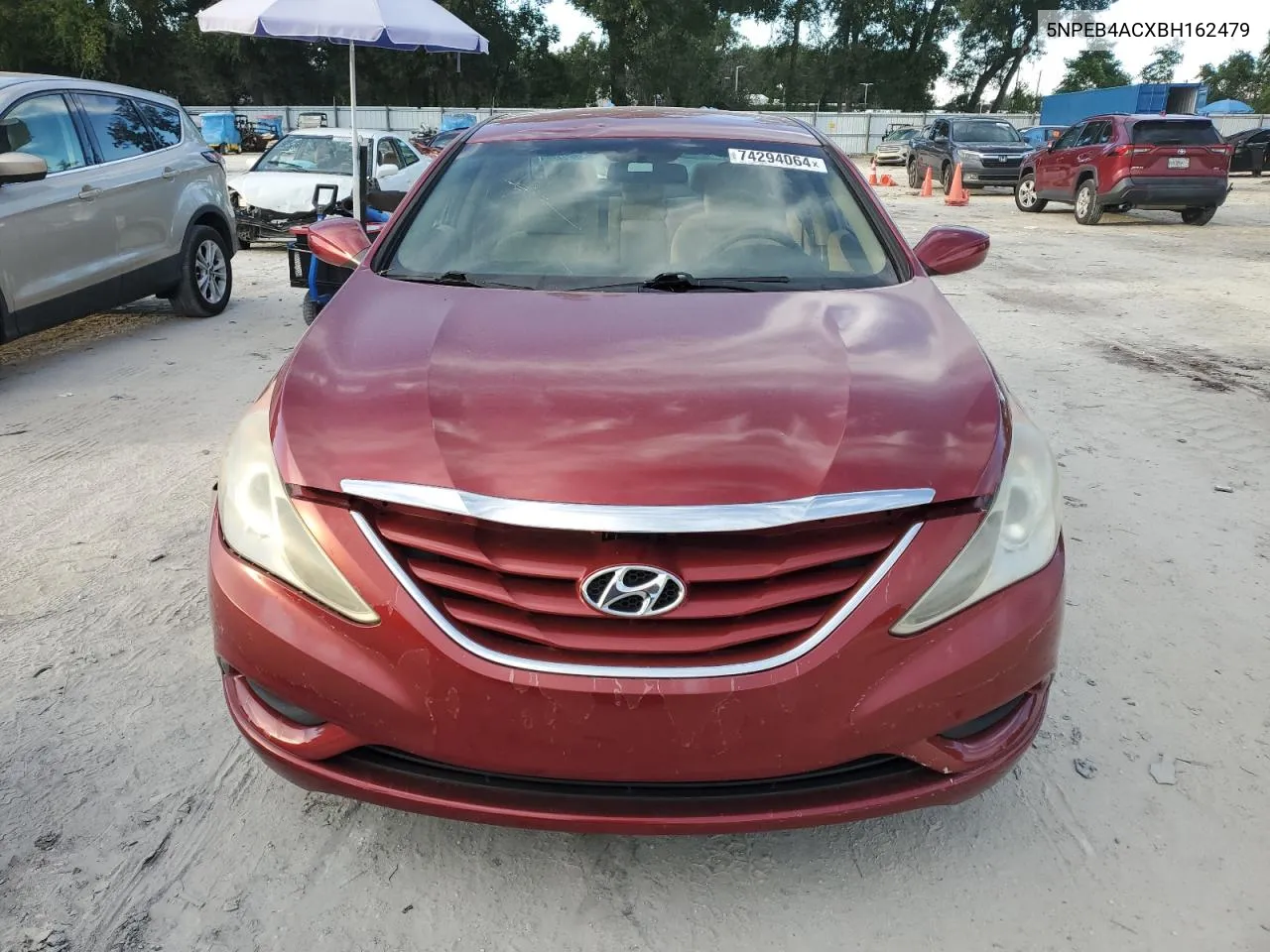 5NPEB4ACXBH162479 2011 Hyundai Sonata Gls