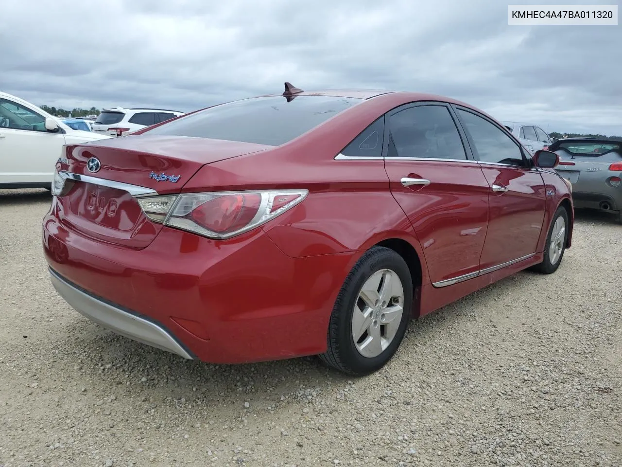 2011 Hyundai Sonata Hybrid VIN: KMHEC4A47BA011320 Lot: 74677874