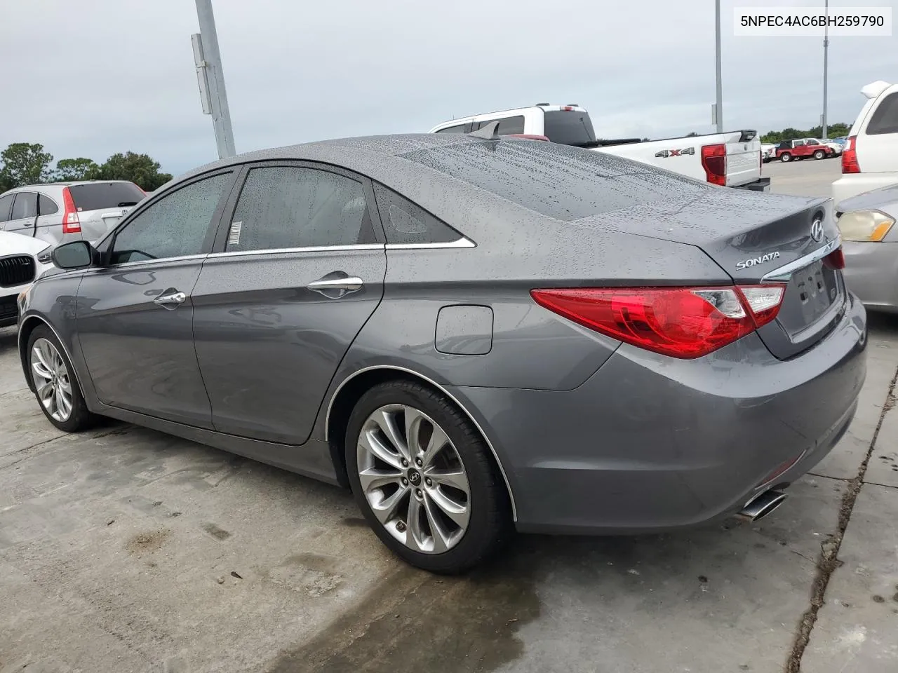 2011 Hyundai Sonata Se VIN: 5NPEC4AC6BH259790 Lot: 74773734