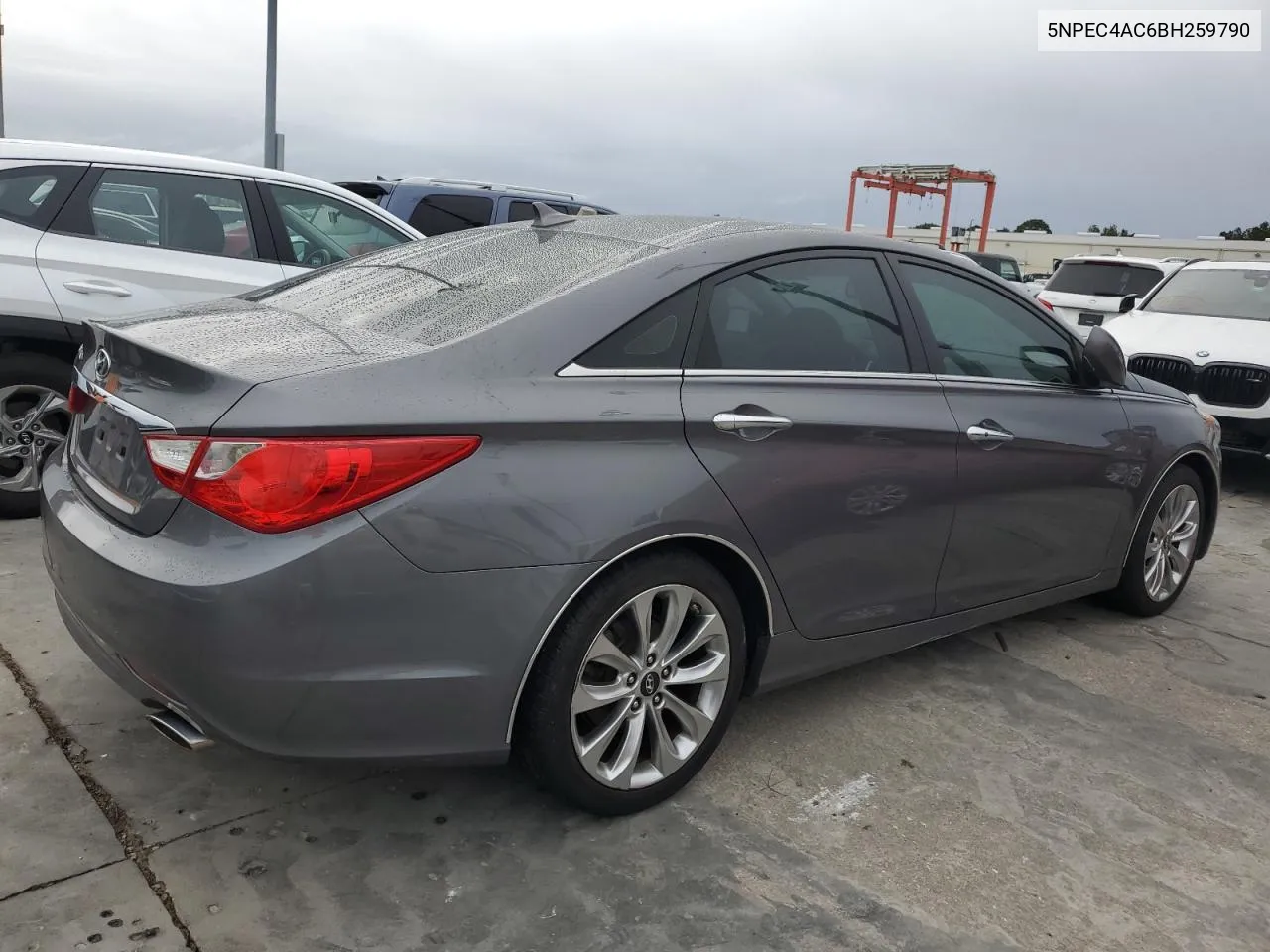 2011 Hyundai Sonata Se VIN: 5NPEC4AC6BH259790 Lot: 74773734