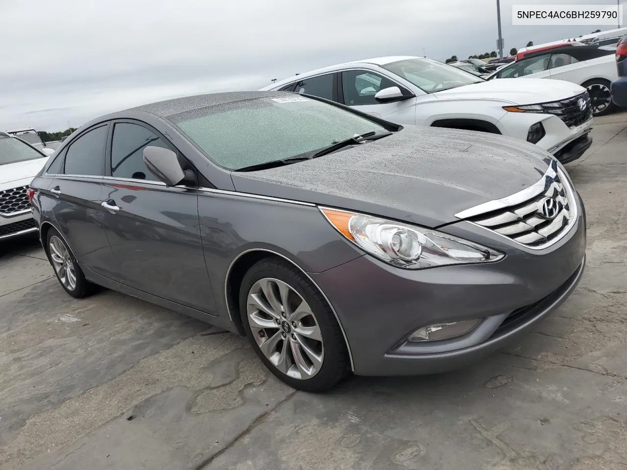 2011 Hyundai Sonata Se VIN: 5NPEC4AC6BH259790 Lot: 74773734