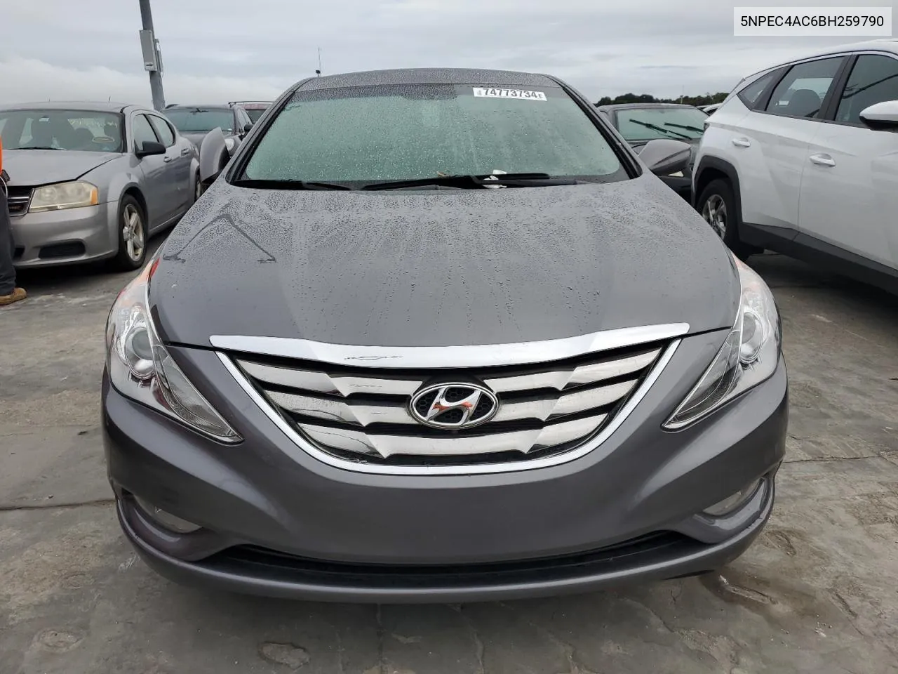 2011 Hyundai Sonata Se VIN: 5NPEC4AC6BH259790 Lot: 74773734