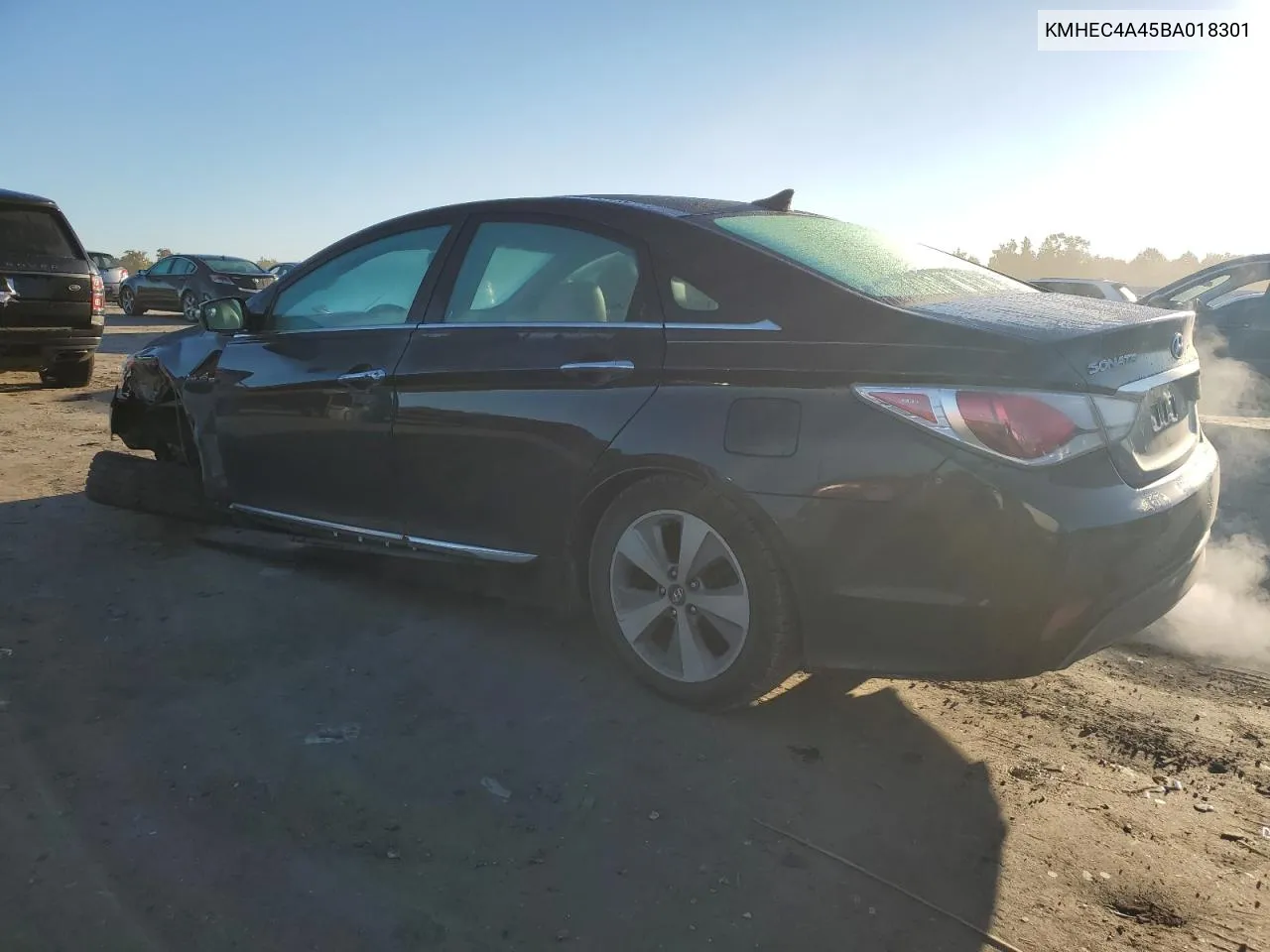 2011 Hyundai Sonata Hybrid VIN: KMHEC4A45BA018301 Lot: 74801114