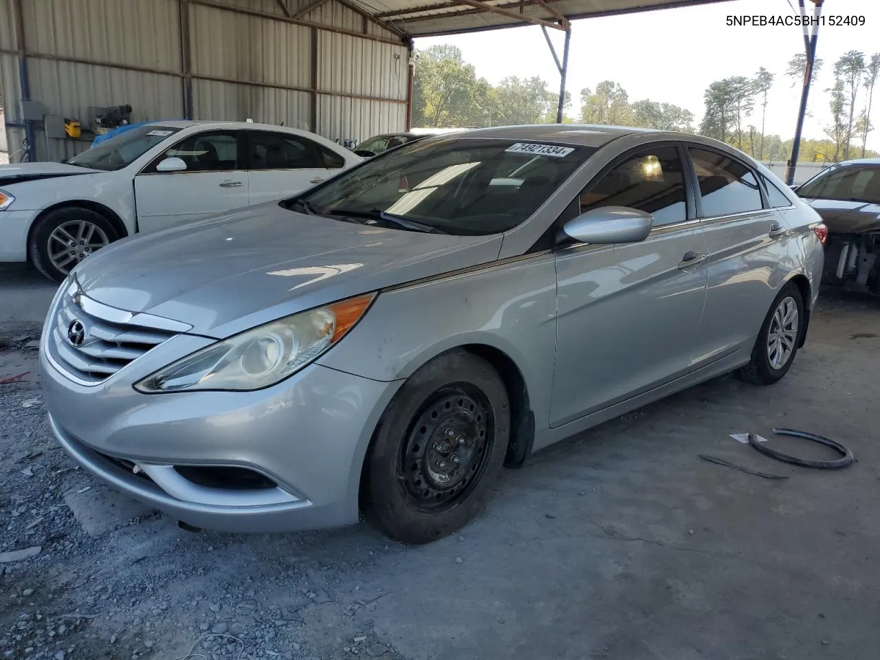 5NPEB4AC5BH152409 2011 Hyundai Sonata Gls