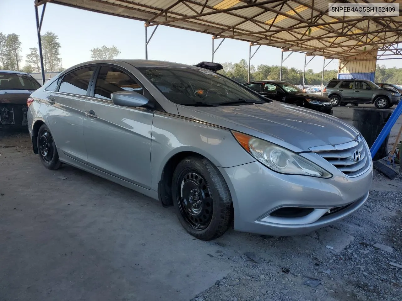 2011 Hyundai Sonata Gls VIN: 5NPEB4AC5BH152409 Lot: 74921334