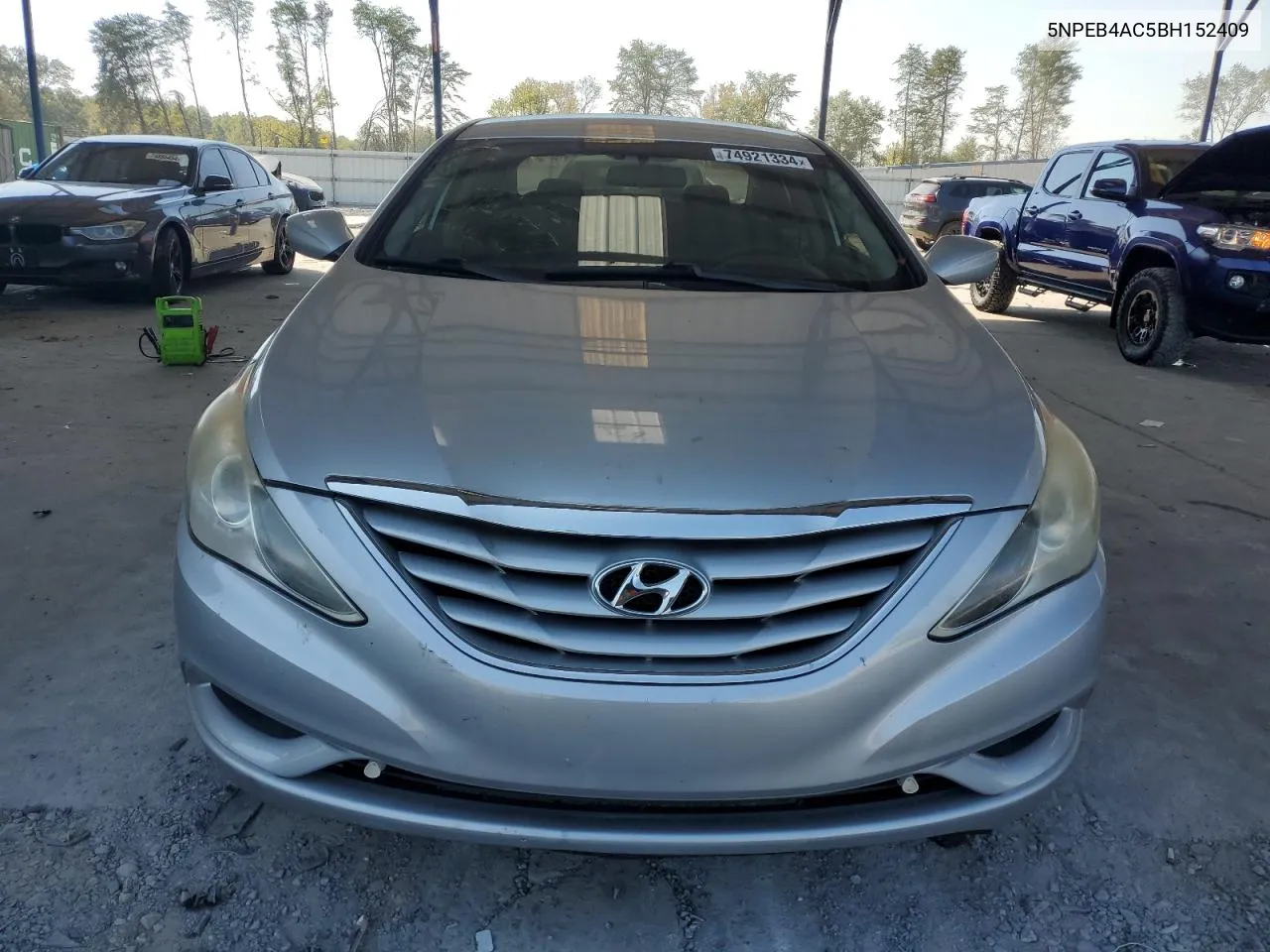 2011 Hyundai Sonata Gls VIN: 5NPEB4AC5BH152409 Lot: 74921334