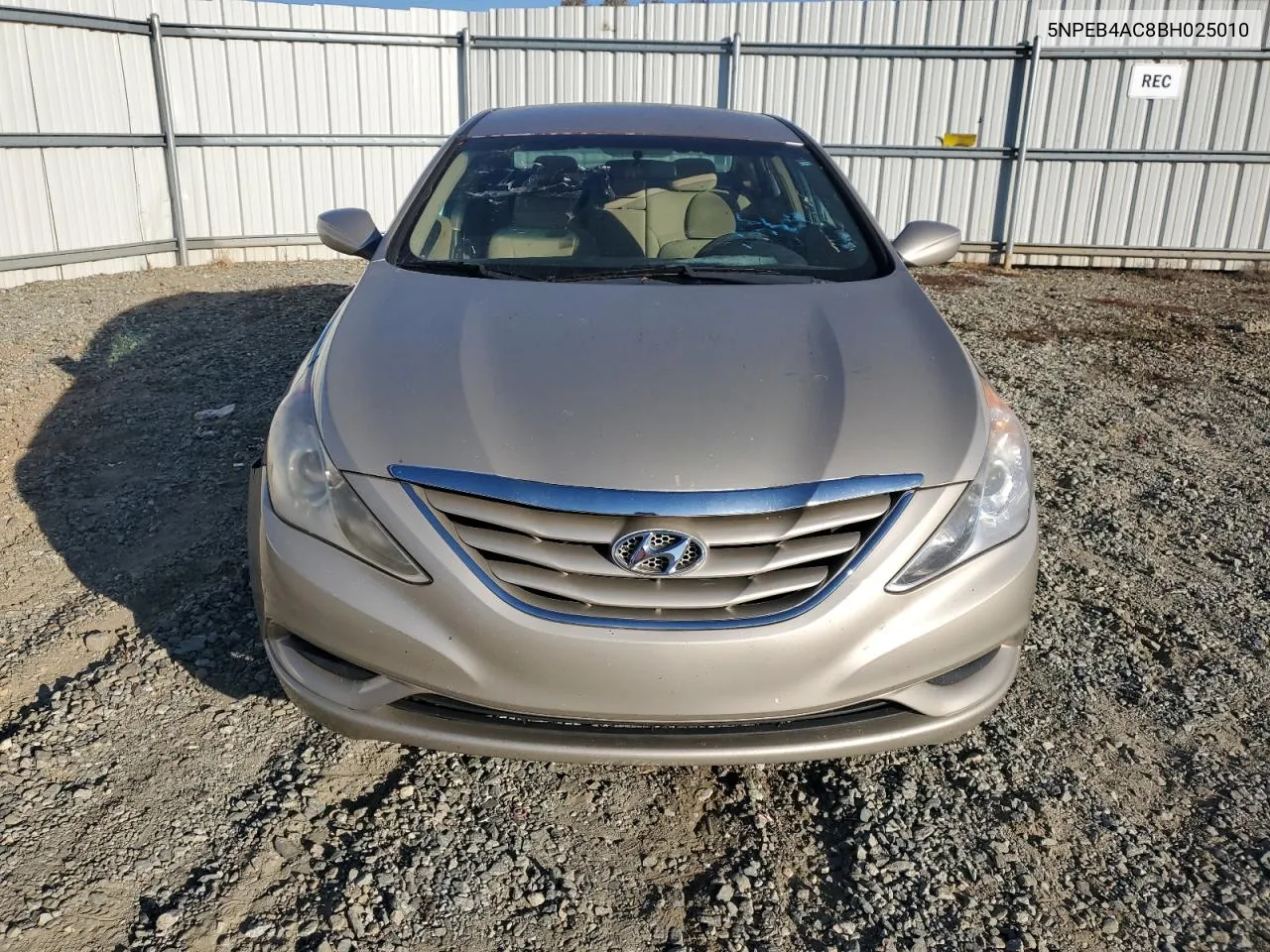 2011 Hyundai Sonata Gls VIN: 5NPEB4AC8BH025010 Lot: 75045844