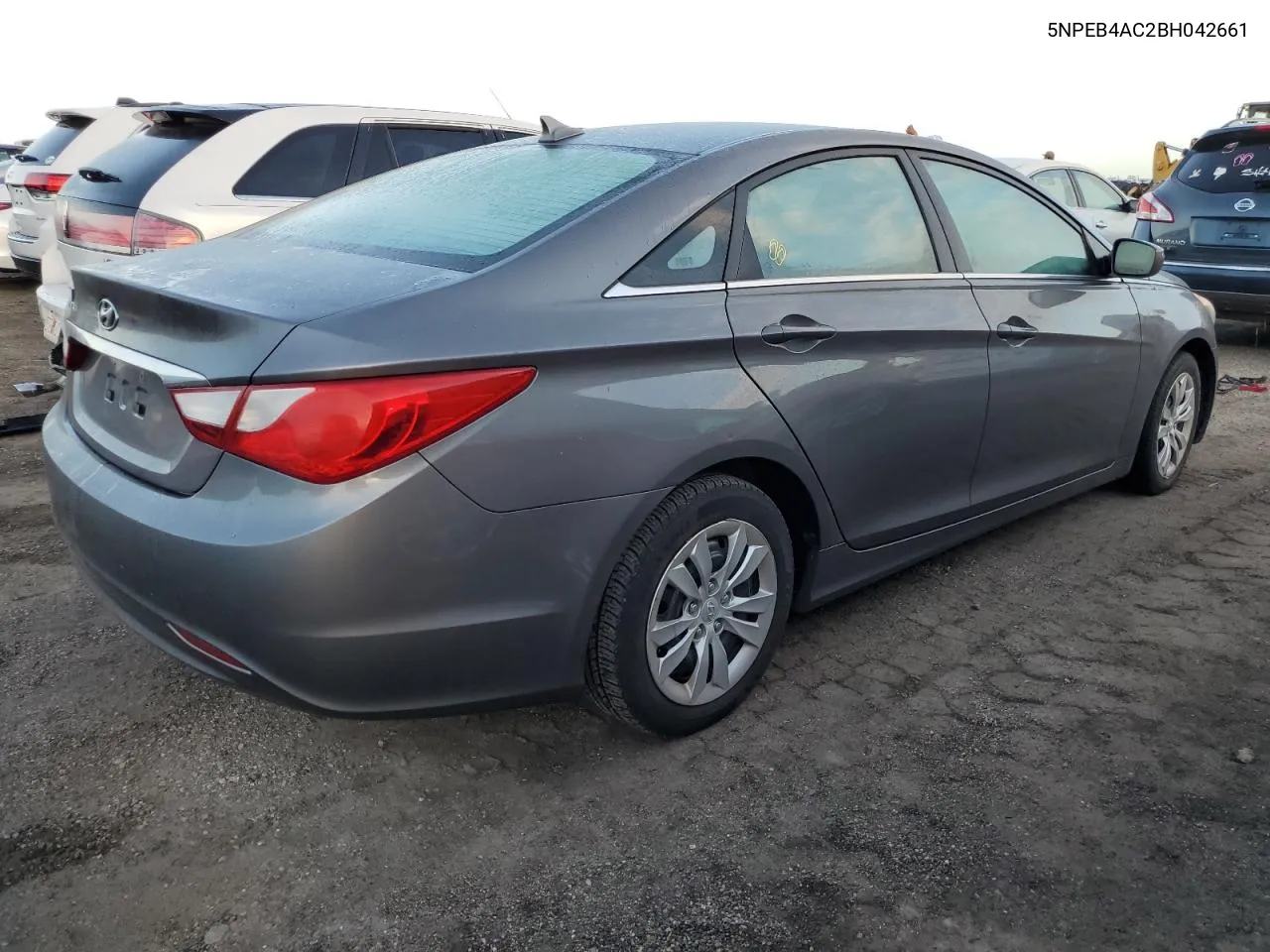 2011 Hyundai Sonata Gls VIN: 5NPEB4AC2BH042661 Lot: 75132574