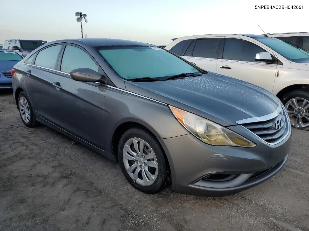 2011 Hyundai Sonata Gls VIN: 5NPEB4AC2BH042661 Lot: 75132574