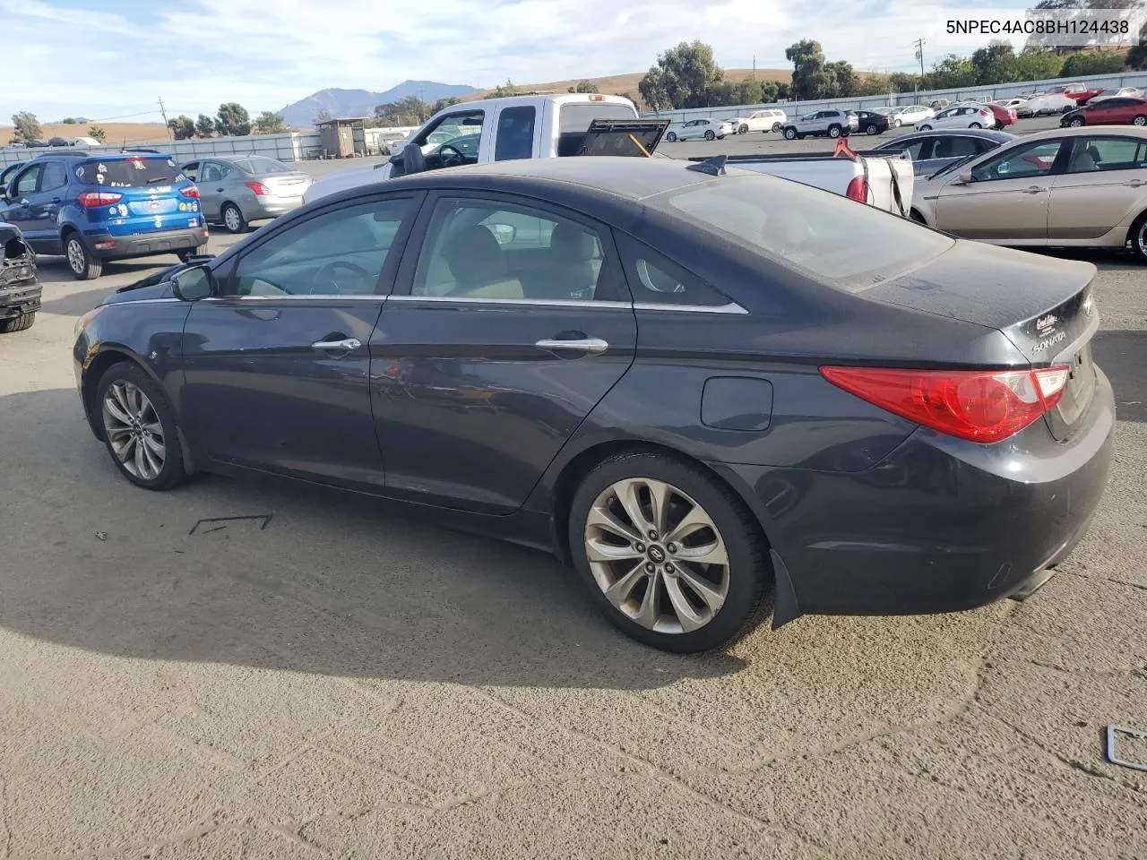 2011 Hyundai Sonata Se VIN: 5NPEC4AC8BH124438 Lot: 75138304