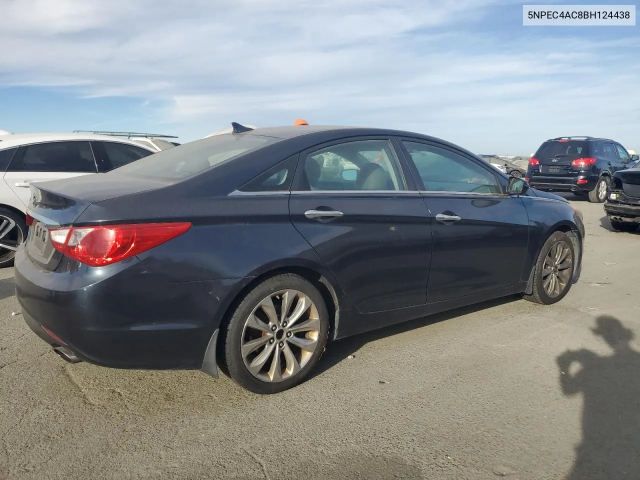 2011 Hyundai Sonata Se VIN: 5NPEC4AC8BH124438 Lot: 75138304