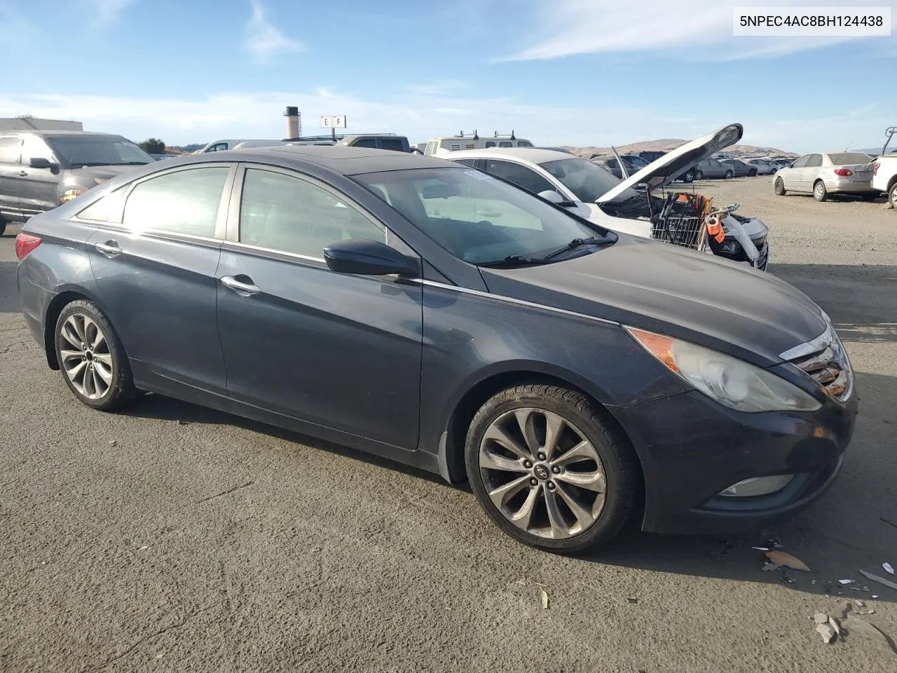 2011 Hyundai Sonata Se VIN: 5NPEC4AC8BH124438 Lot: 75138304