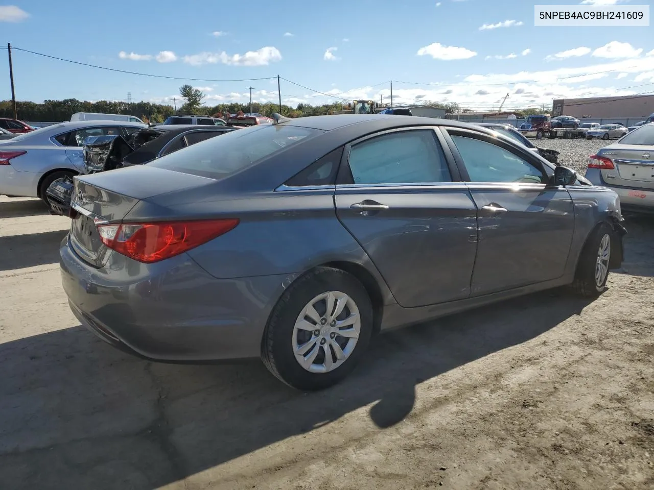 2011 Hyundai Sonata Gls VIN: 5NPEB4AC9BH241609 Lot: 75168674