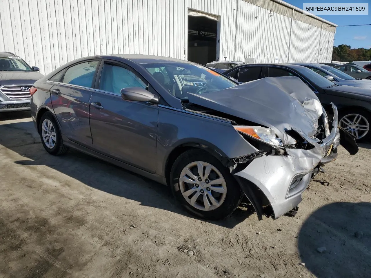 2011 Hyundai Sonata Gls VIN: 5NPEB4AC9BH241609 Lot: 75168674