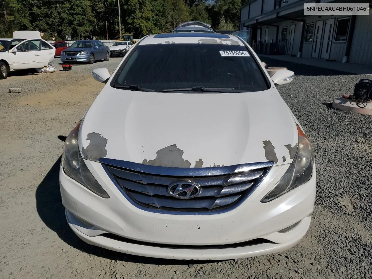 2011 Hyundai Sonata Se VIN: 5NPEC4AC4BH061046 Lot: 75186004