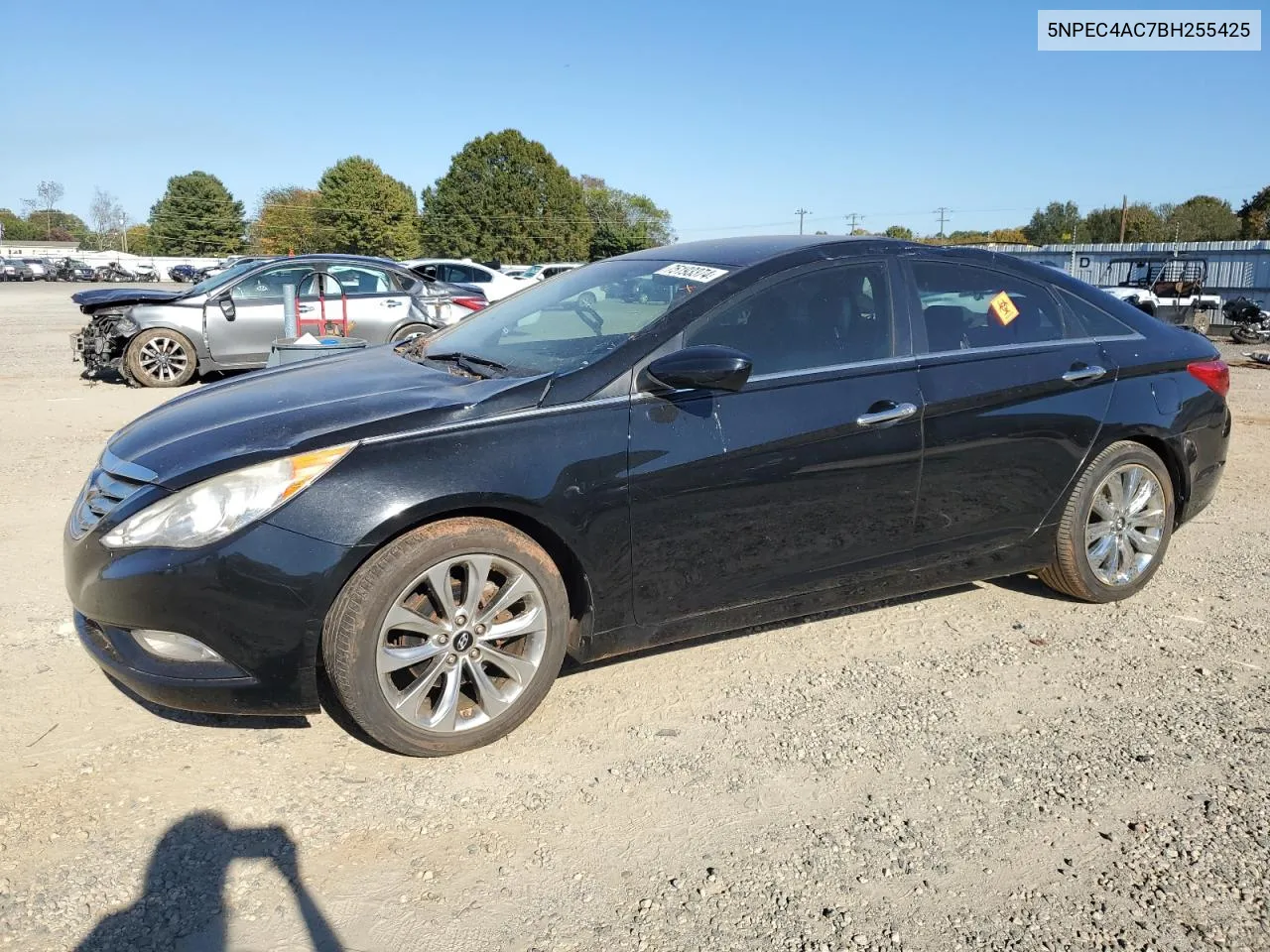 2011 Hyundai Sonata Se VIN: 5NPEC4AC7BH255425 Lot: 75193374