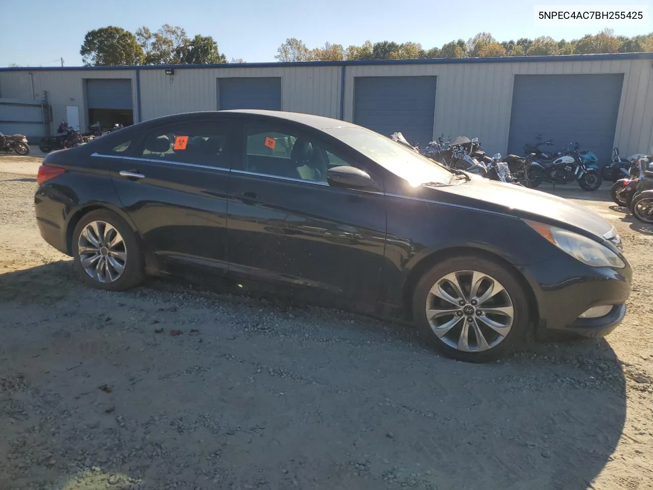 2011 Hyundai Sonata Se VIN: 5NPEC4AC7BH255425 Lot: 75193374