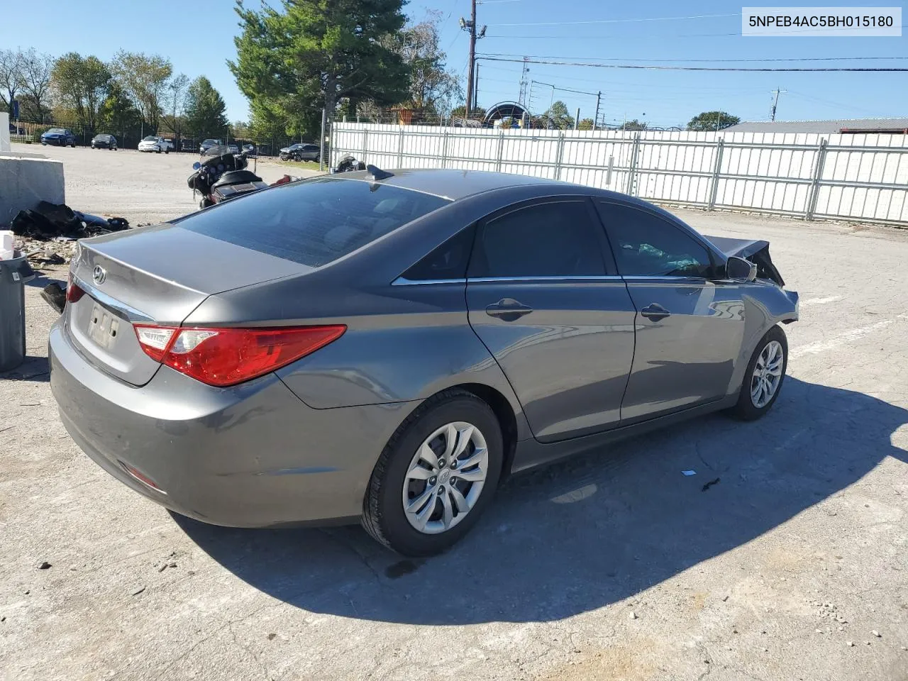 2011 Hyundai Sonata Gls VIN: 5NPEB4AC5BH015180 Lot: 75210024