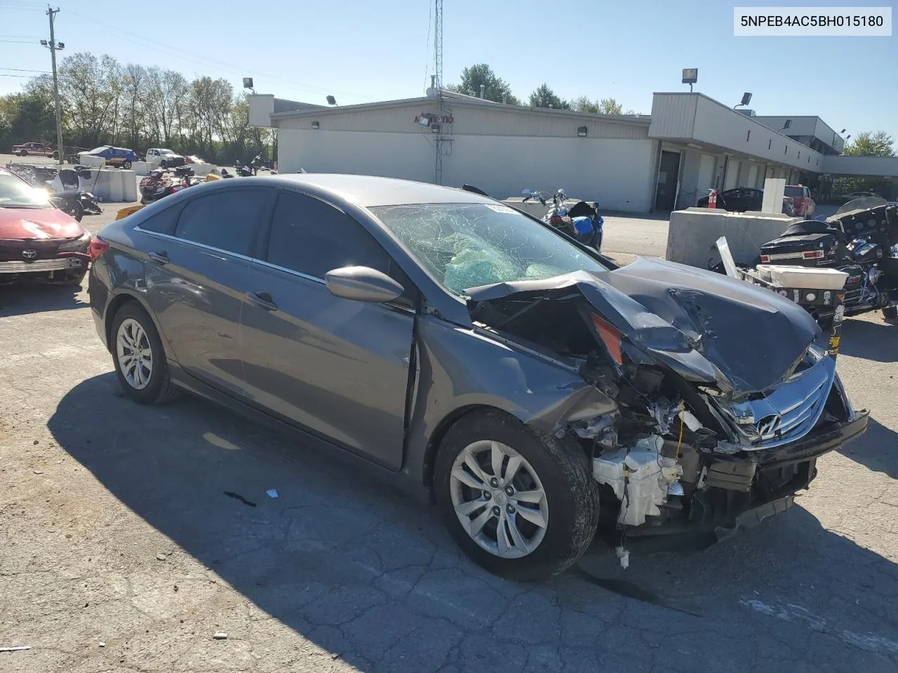 2011 Hyundai Sonata Gls VIN: 5NPEB4AC5BH015180 Lot: 75210024