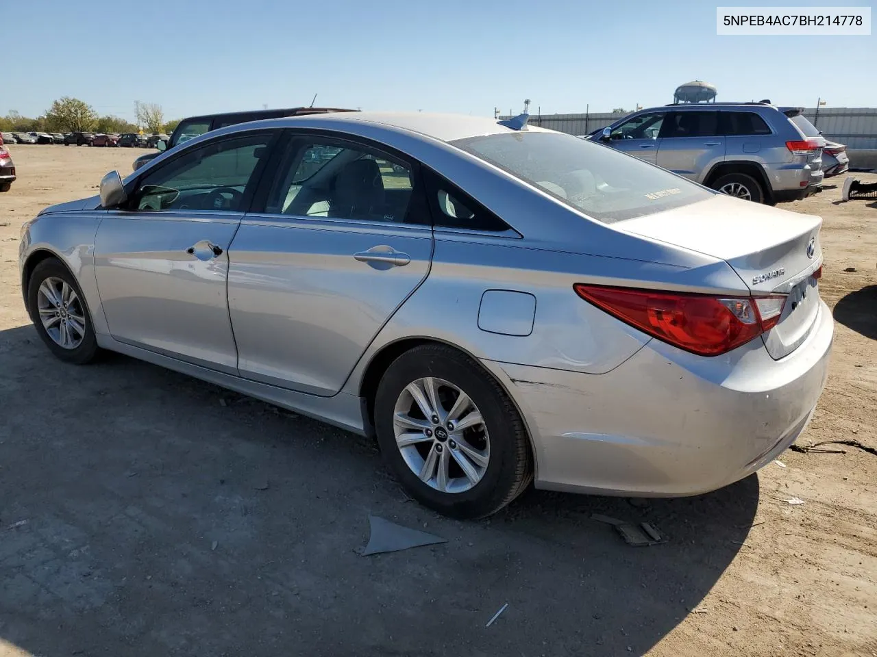 2011 Hyundai Sonata Gls VIN: 5NPEB4AC7BH214778 Lot: 75224824