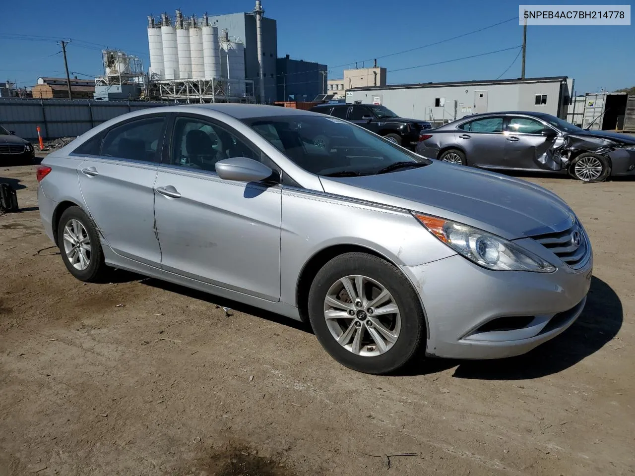 2011 Hyundai Sonata Gls VIN: 5NPEB4AC7BH214778 Lot: 75224824