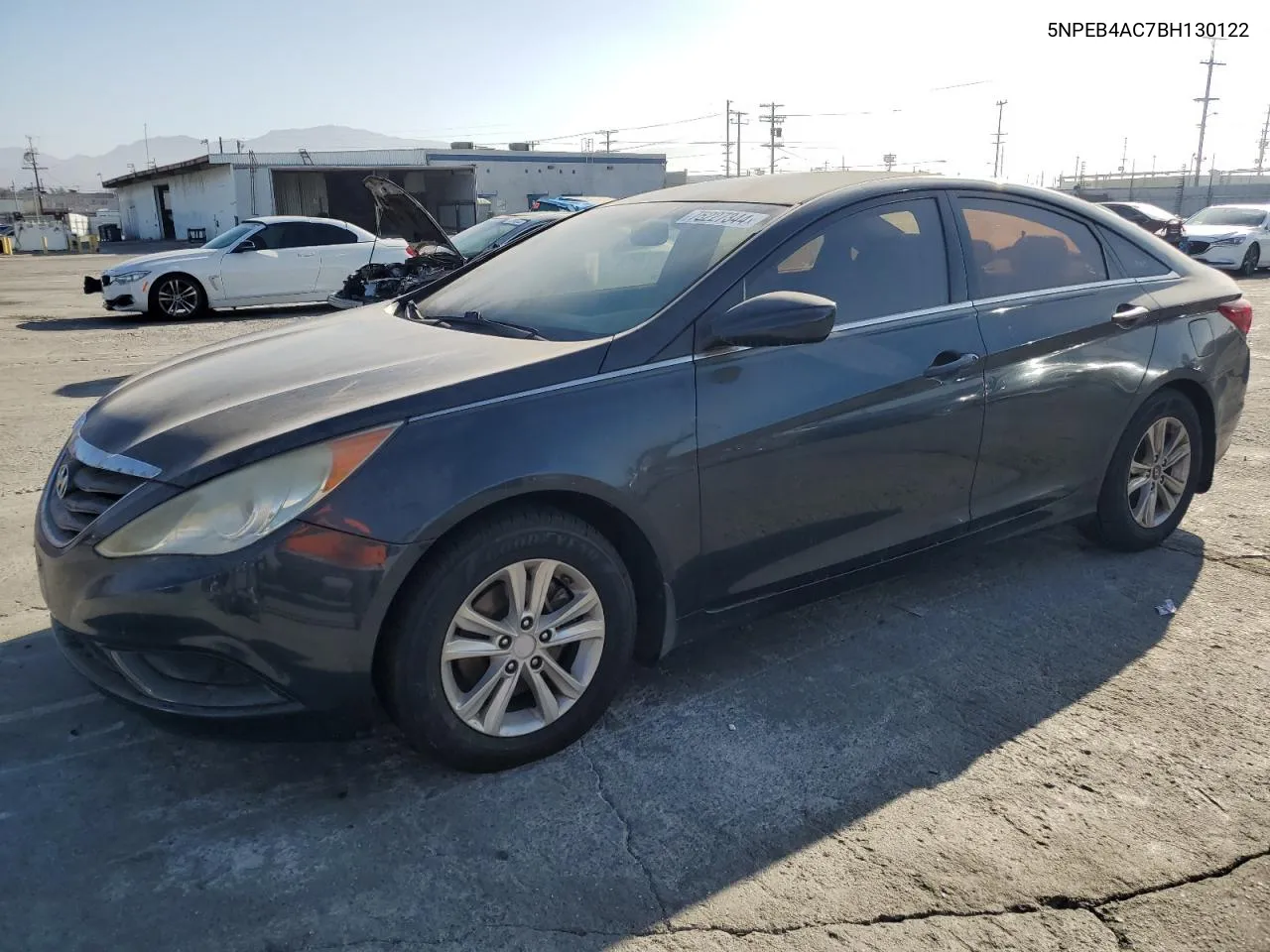 2011 Hyundai Sonata Gls VIN: 5NPEB4AC7BH130122 Lot: 75227344