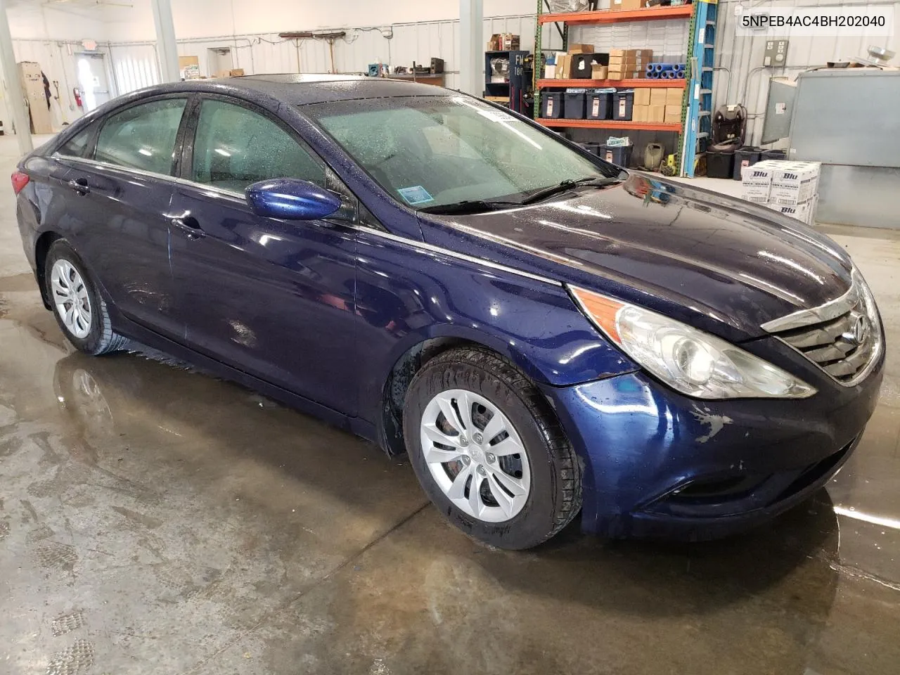 2011 Hyundai Sonata Gls VIN: 5NPEB4AC4BH202040 Lot: 75309864