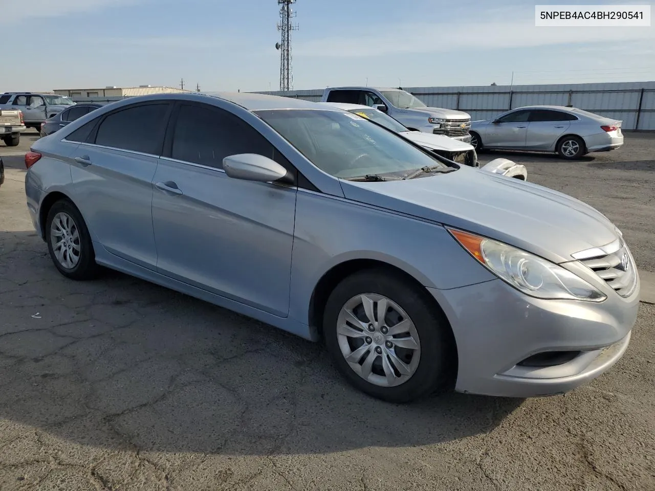 2011 Hyundai Sonata Gls VIN: 5NPEB4AC4BH290541 Lot: 75343064