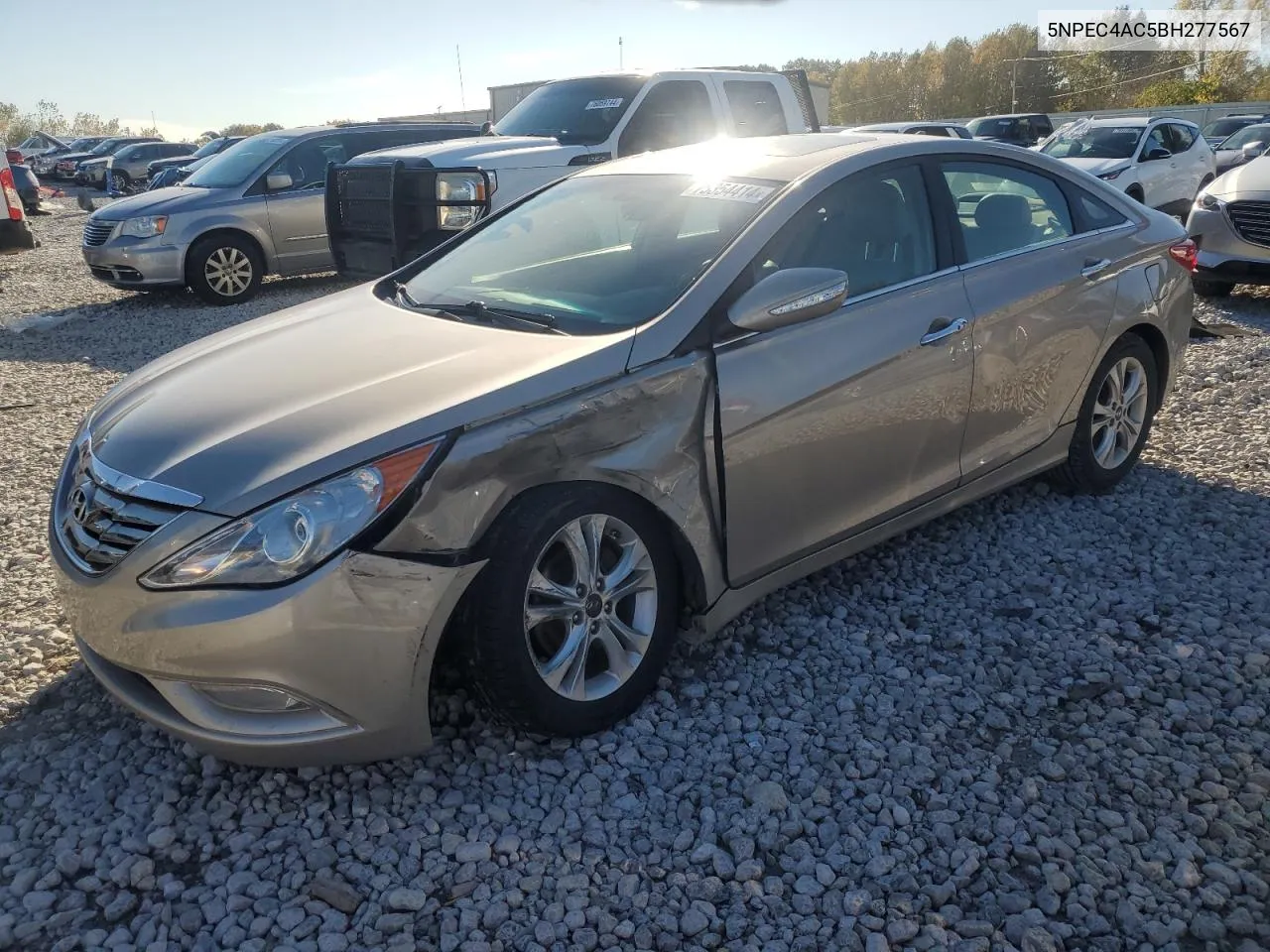 2011 Hyundai Sonata Se VIN: 5NPEC4AC5BH277567 Lot: 75354414