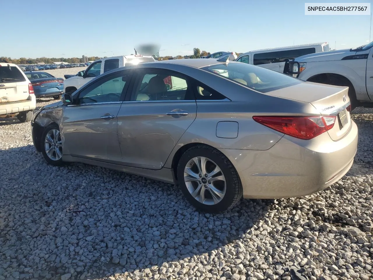 2011 Hyundai Sonata Se VIN: 5NPEC4AC5BH277567 Lot: 75354414