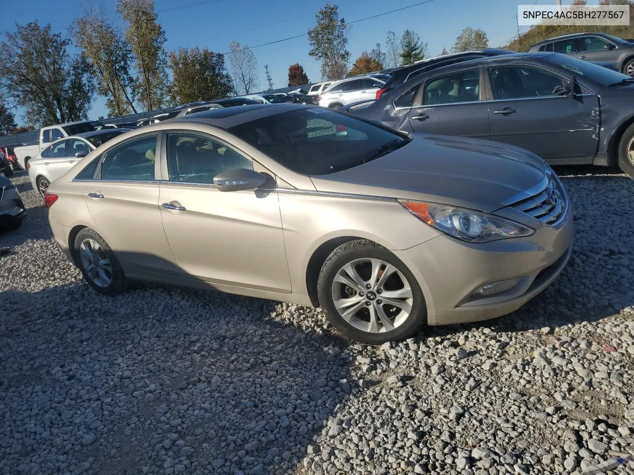 2011 Hyundai Sonata Se VIN: 5NPEC4AC5BH277567 Lot: 75354414