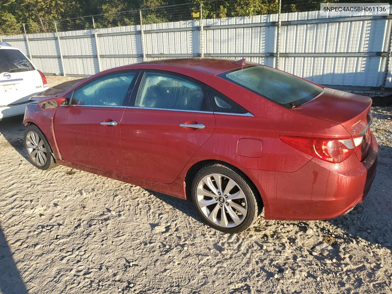 2011 Hyundai Sonata Se VIN: 5NPEC4AC5BH061136 Lot: 75613654