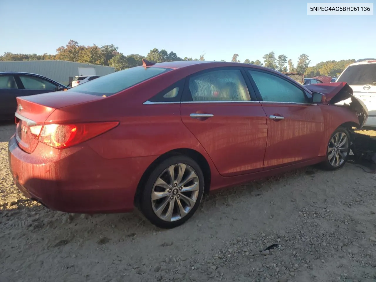 2011 Hyundai Sonata Se VIN: 5NPEC4AC5BH061136 Lot: 75613654