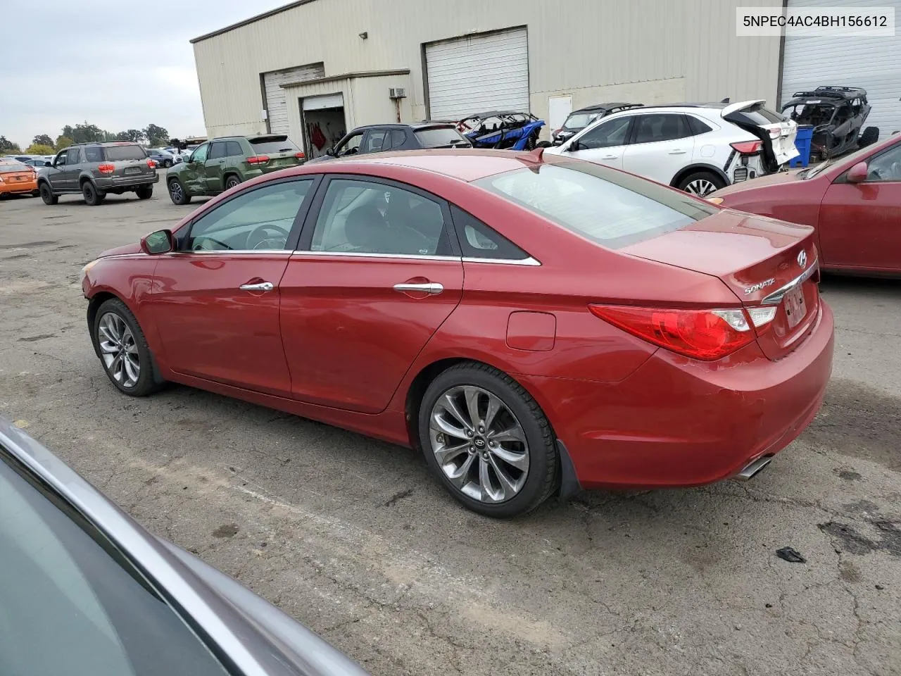 2011 Hyundai Sonata Se VIN: 5NPEC4AC4BH156612 Lot: 75711654