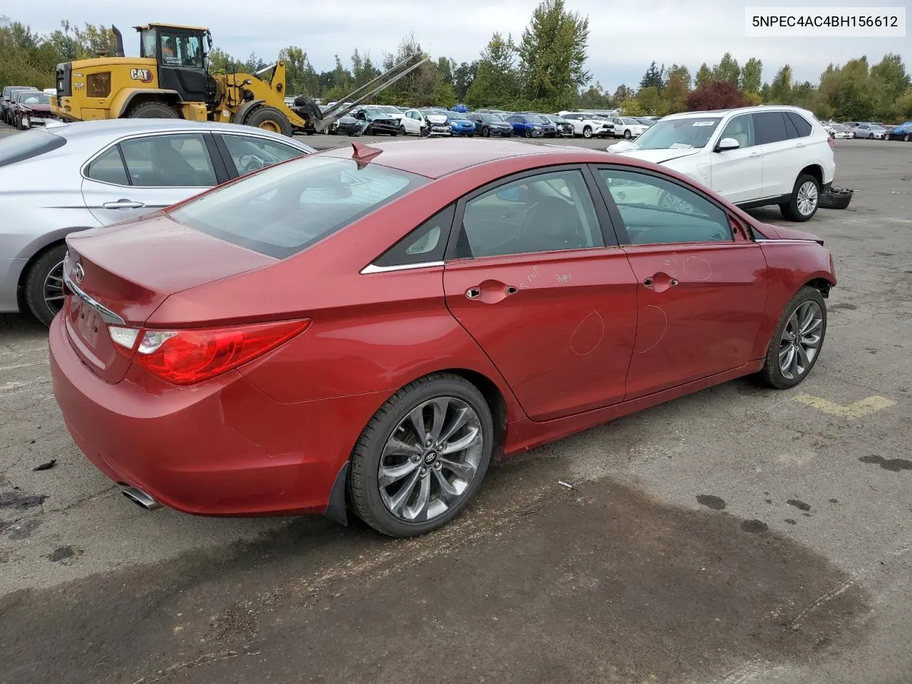 2011 Hyundai Sonata Se VIN: 5NPEC4AC4BH156612 Lot: 75711654