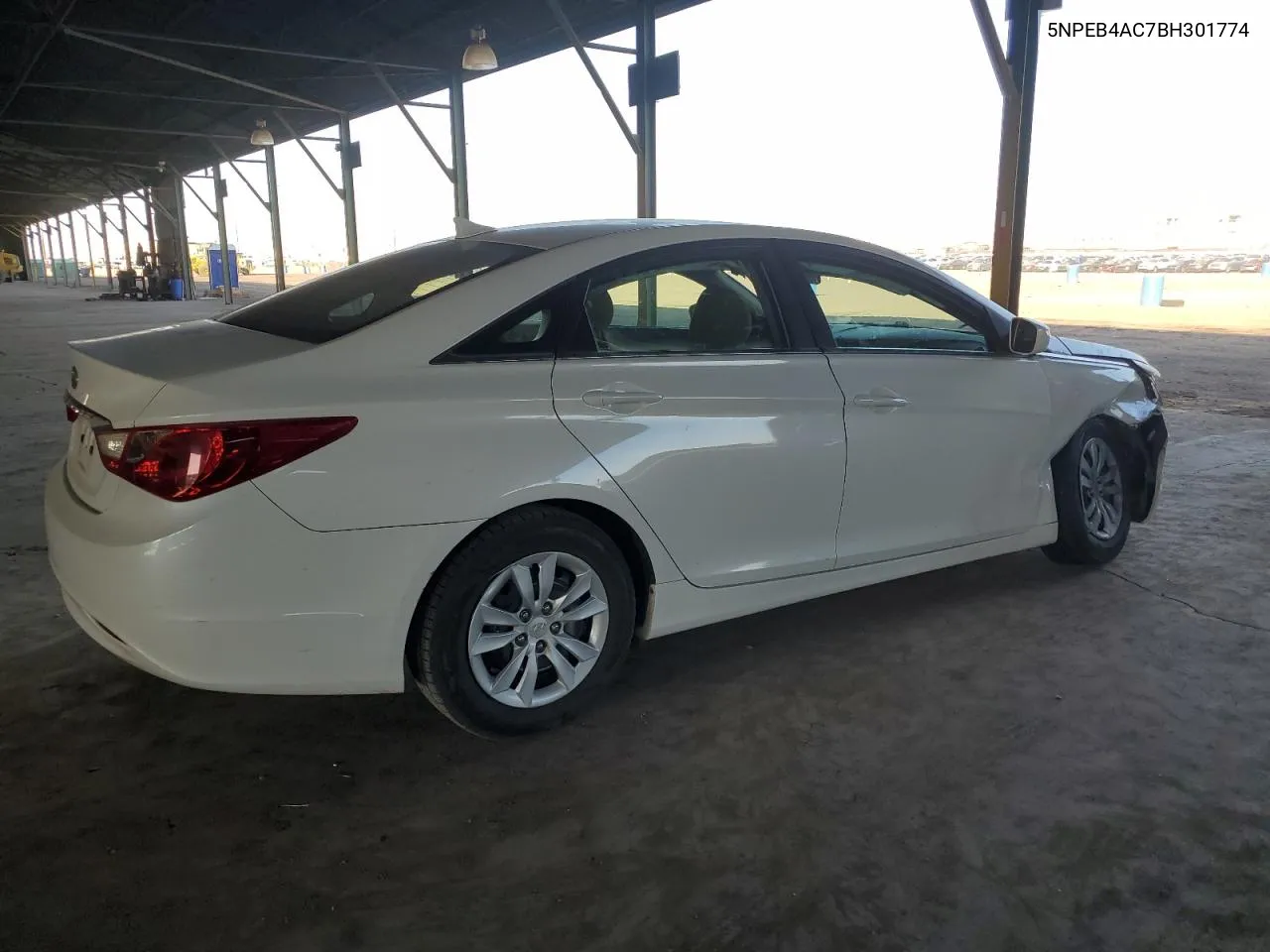 2011 Hyundai Sonata Gls VIN: 5NPEB4AC7BH301774 Lot: 75855714