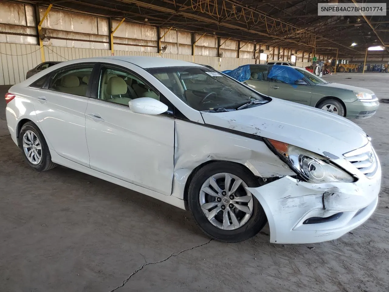 2011 Hyundai Sonata Gls VIN: 5NPEB4AC7BH301774 Lot: 75855714